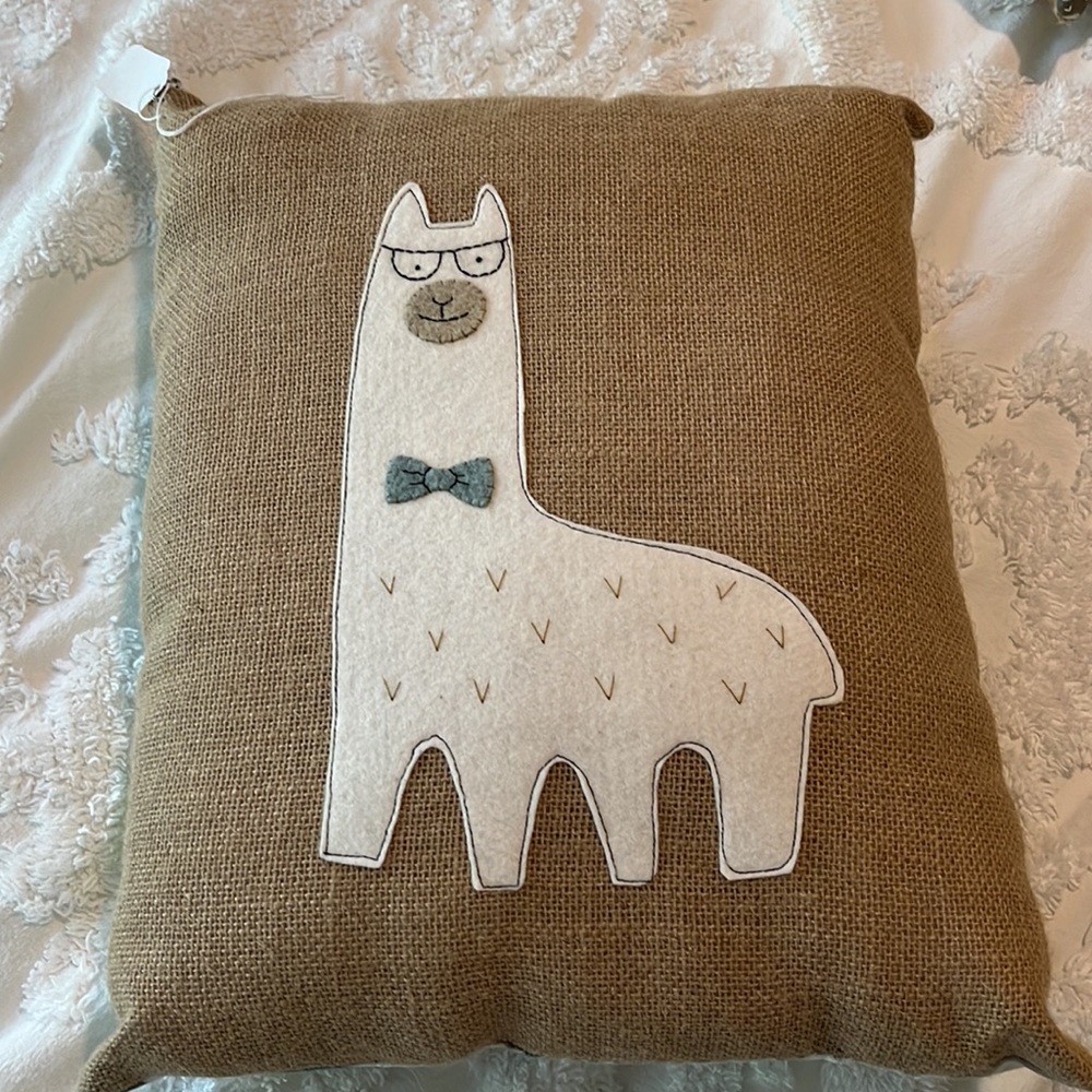 Llama pillow